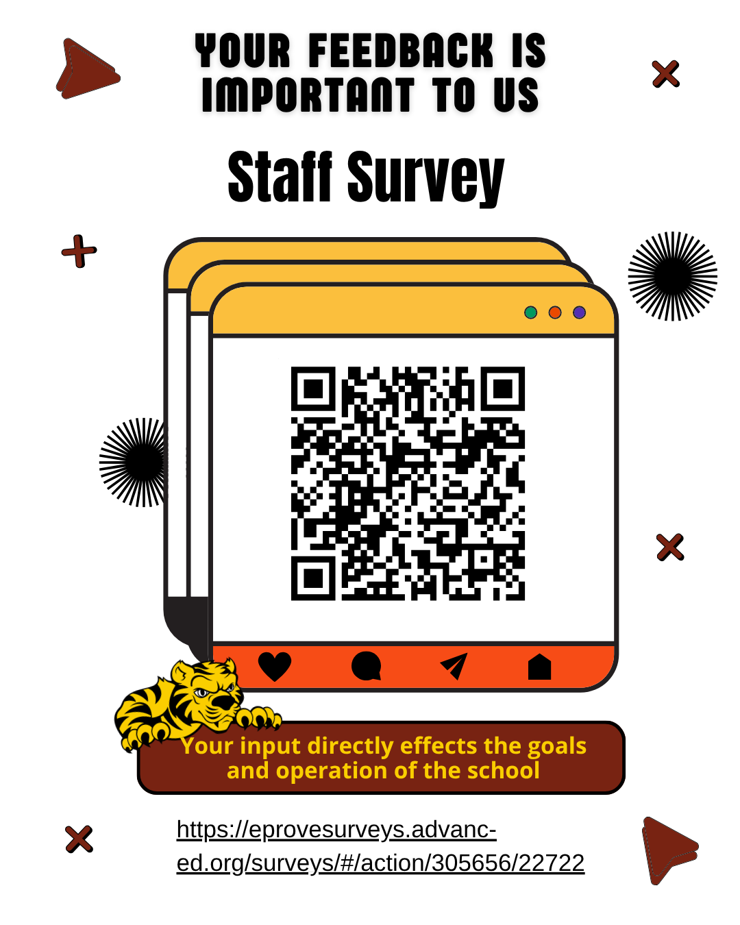 QR for staff survey